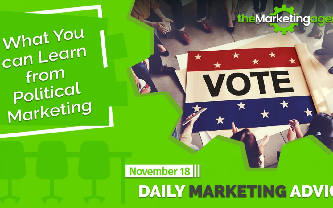 What You can Learn from Political Marketing
